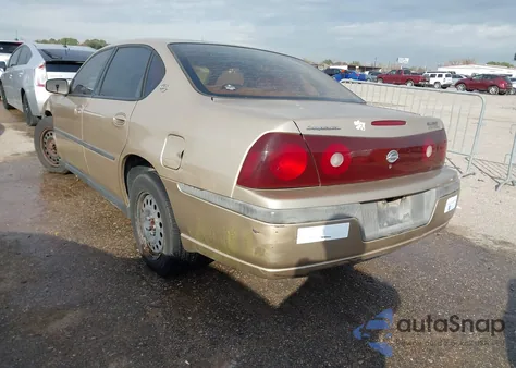 2004 Chevrolet Impala from USA, damaged, VIN 2G1WF52E649200433